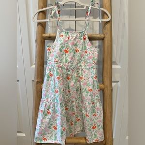 Girls Brooks Brothers Flamingo Dress